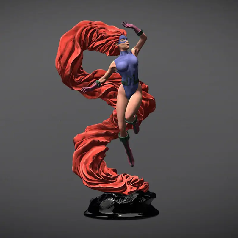 Medusa Inhumans 3D-utskriftsmodell