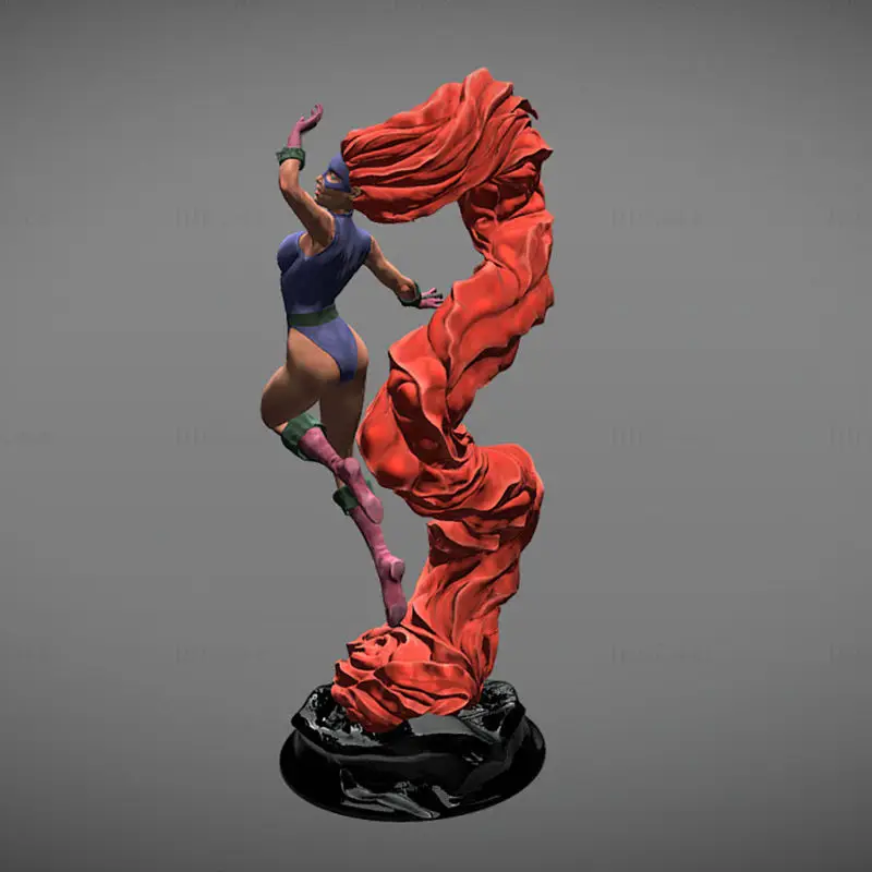 Medusa Inhumans 3D-Druckmodell