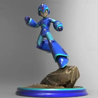 ロックマン 3Dプリントモデル STL ファイル