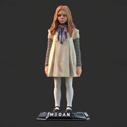 MEGAN M3GAN 3D-Druckmodell STL