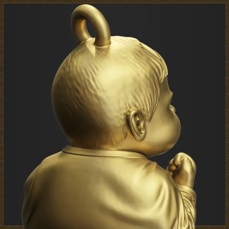 Meme Success Kid Anhänger Schmuckdesign 3D-Druckmodell
