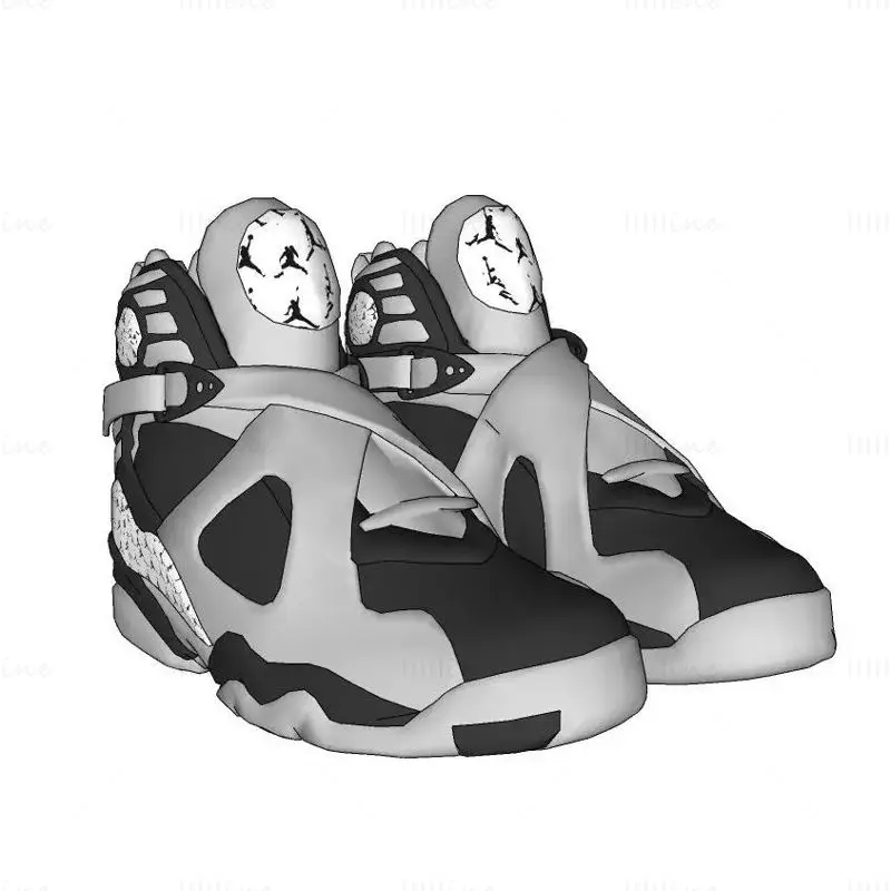 Men's shoes sketchup skp 3d model