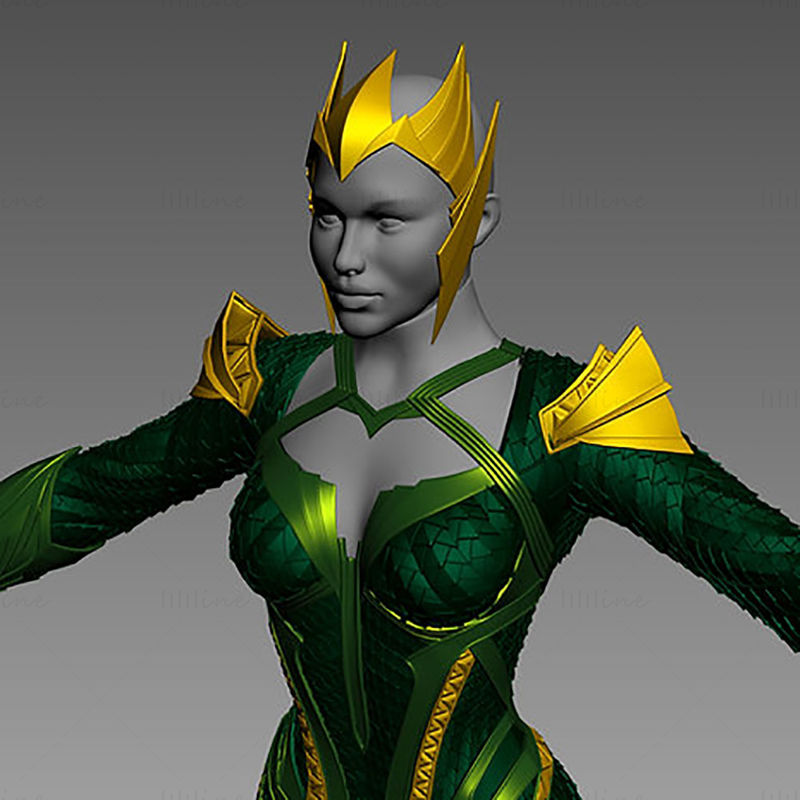 Mera брониран костюм за цяло тяло 3D печат модел STL