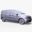 Mercedes Benz EQV Cargo VAN l1 2021 3D-Modell