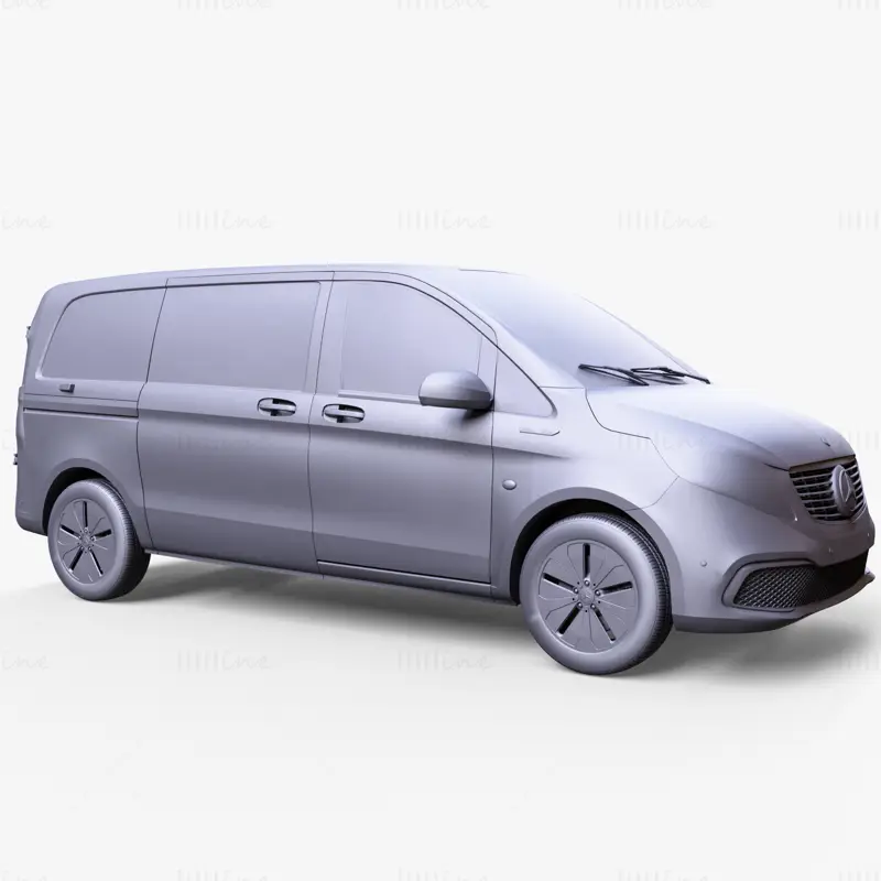 Mercedes Benz EQV Cargo VAN l1 2021 modelo 3d