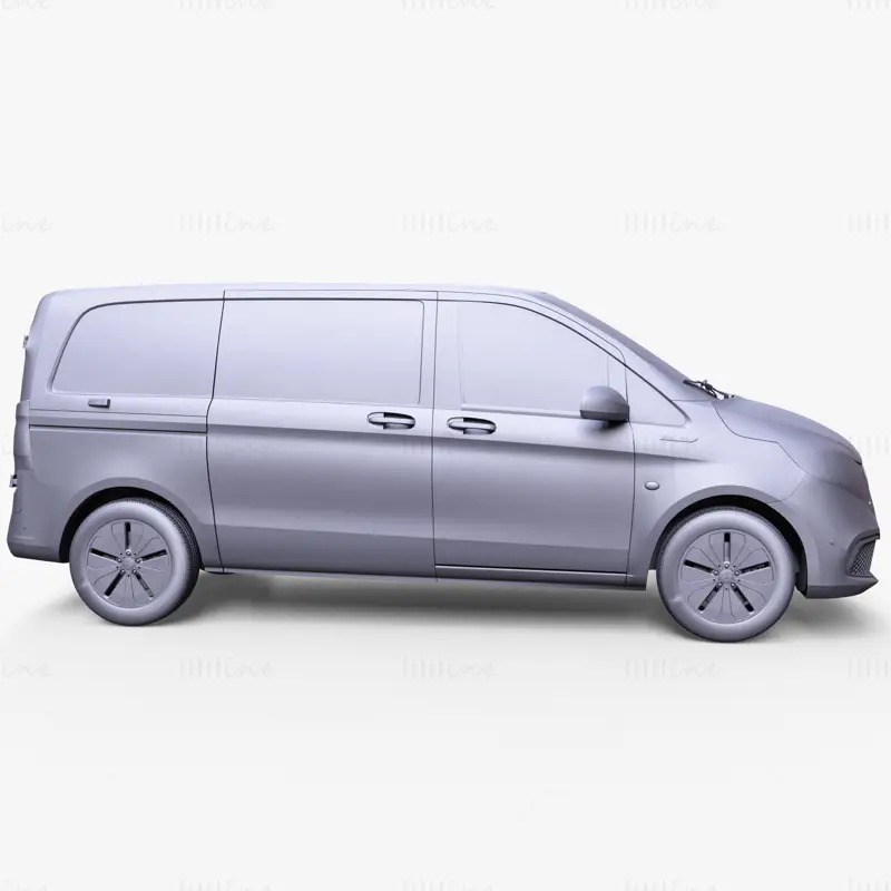 Mercedes Benz EQV Cargo VAN l1 2021 modelo 3d