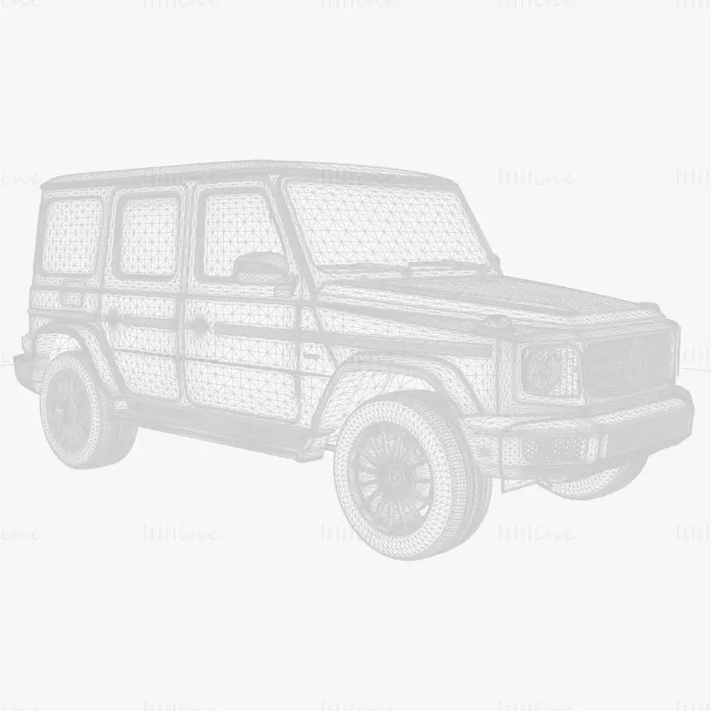 Mercedes Benz G400D AMG LSTT modelo 3d