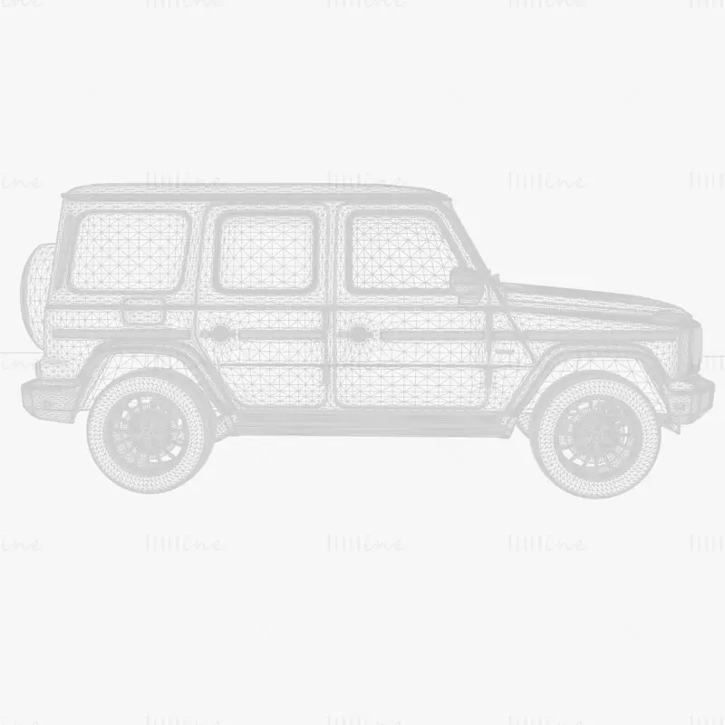 Mercedes Benz G400D AMG LSTT modelo 3d