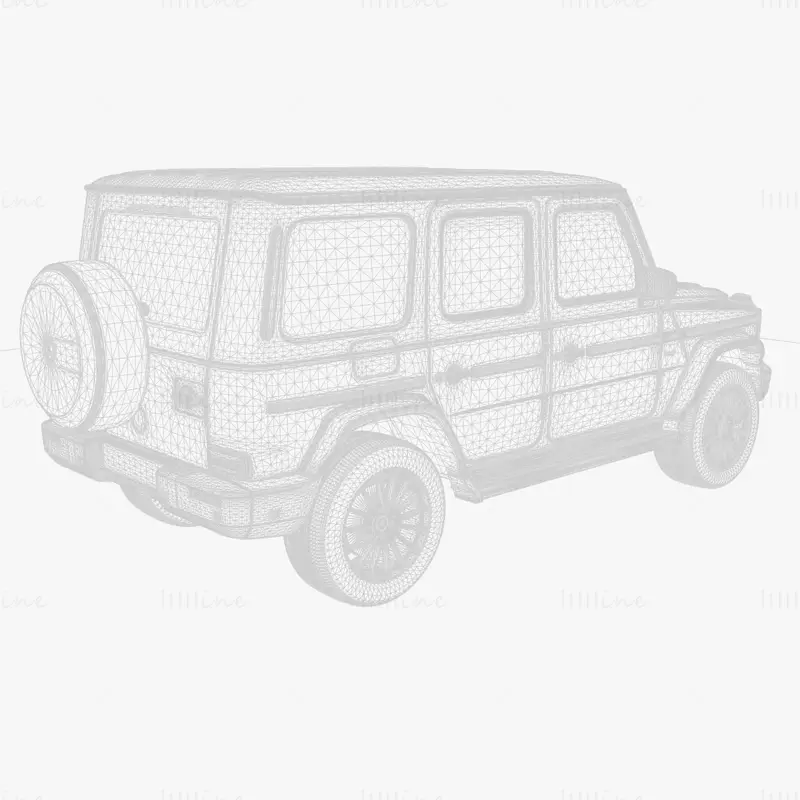 Mercedes Benz G400D AMG LSTT modelo 3d