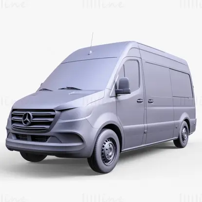 Mercedes Benz Sprinter l2 Walfare 2021 Vehicle 3D Model