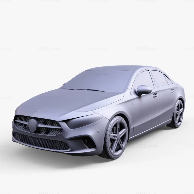 Mercedes Benz W177 Araba 3D Modeli