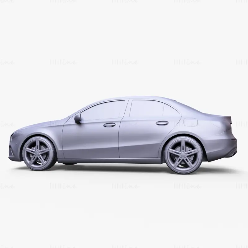 Modelo 3D do carro Mercedes Benz W177