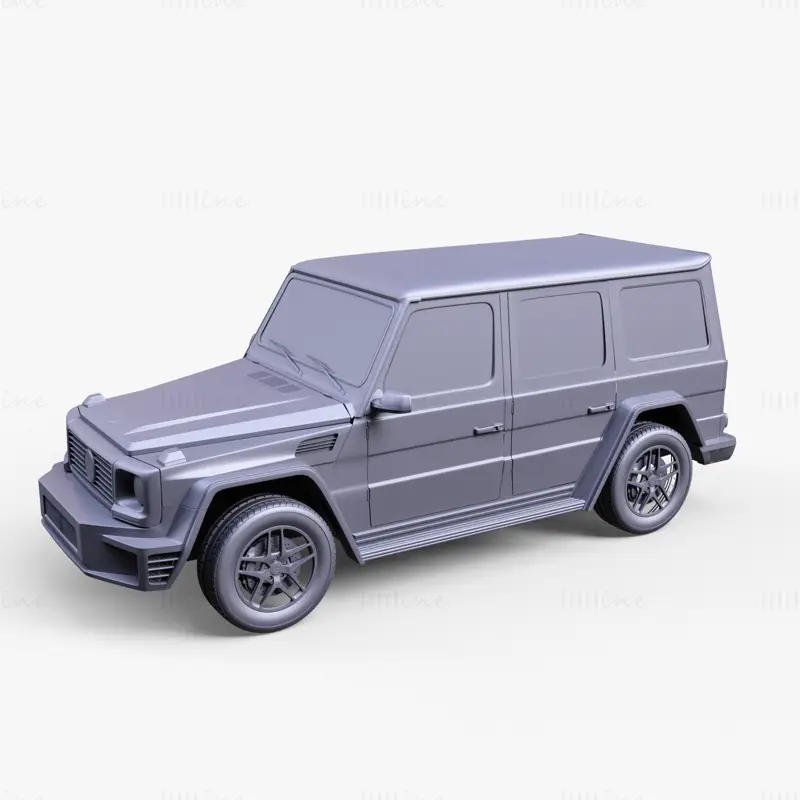 3D-Modell der Mercedes G-Klasse
