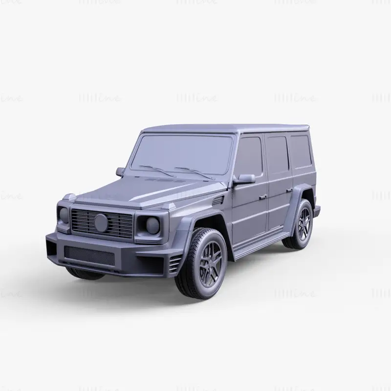 3D-Modell der Mercedes G-Klasse