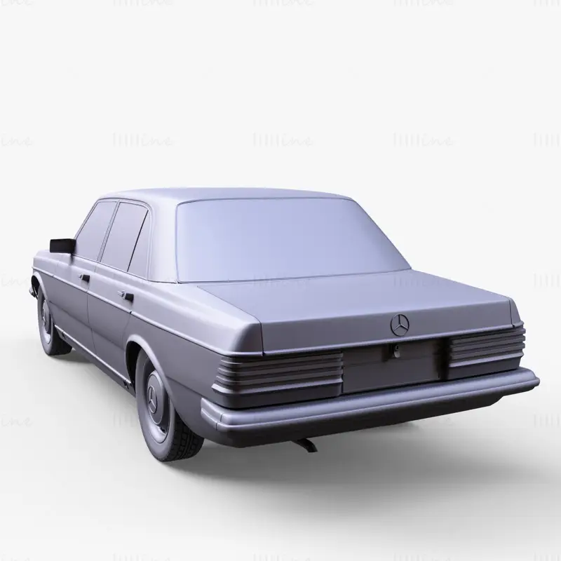 メルセデスMB W123車3Dモデル