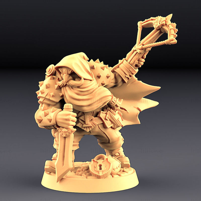 Merrian Silverfinger 3D-printmodel STL