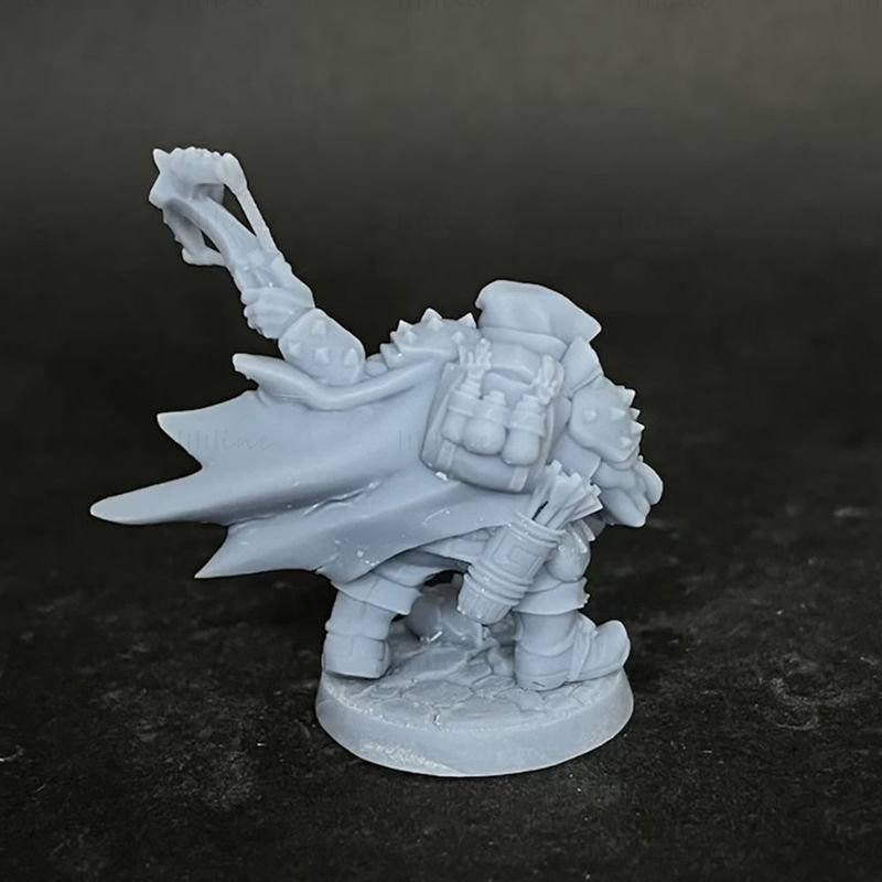 Merrian Silverfinger - Troubles in Taverns 3D Printing Model STL