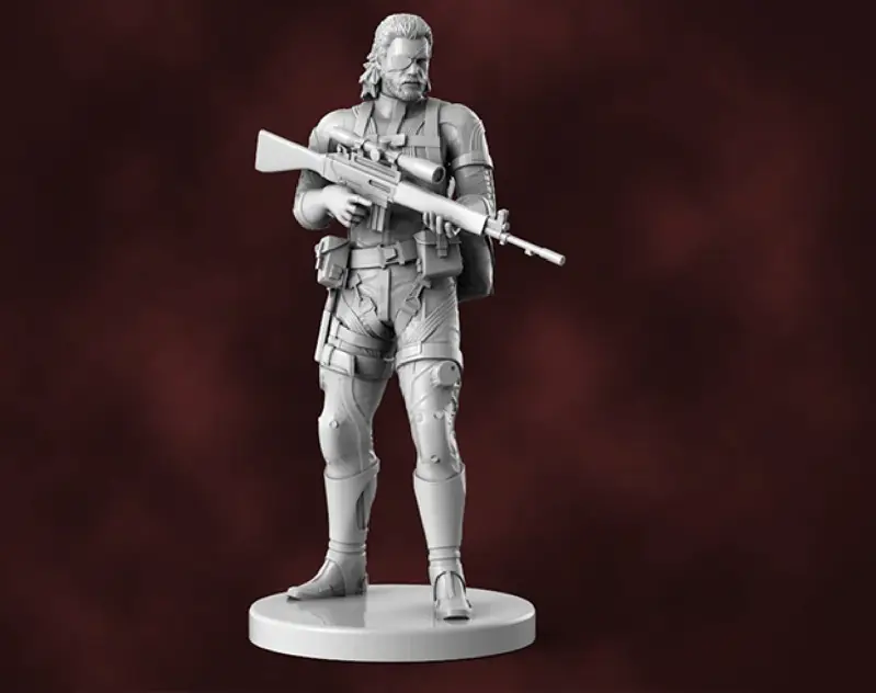 Metal Gear Solid 3D Print Model STL Files for Collectors & Makers