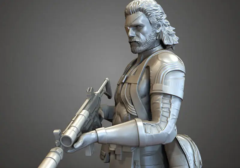 Metal Gear Solid 3D Print Model STL Files for Collectors & Makers
