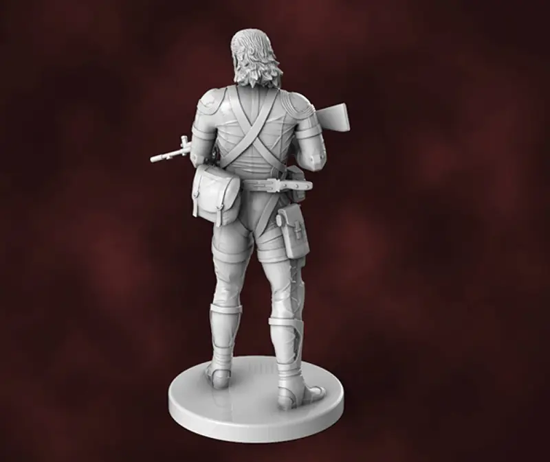 Metal Gear Solid 3D Print Model STL Files for Collectors & Makers