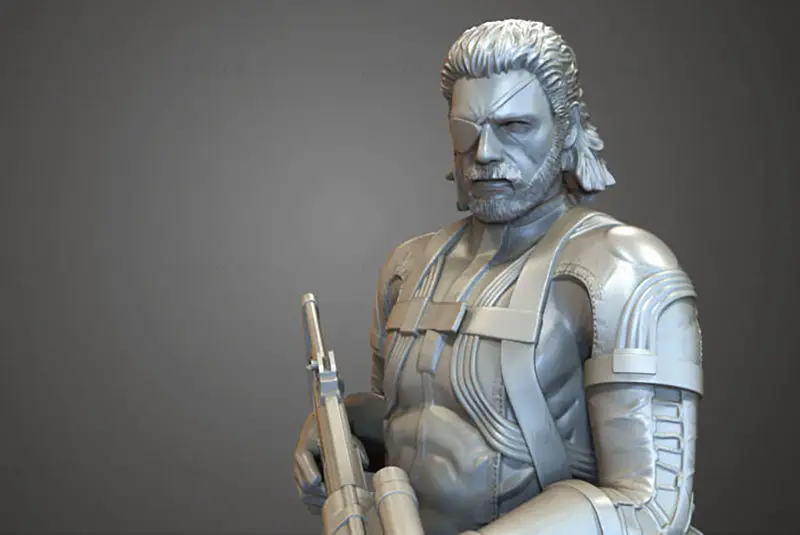 Metal Gear Solid 3D Print Model STL Files for Collectors & Makers