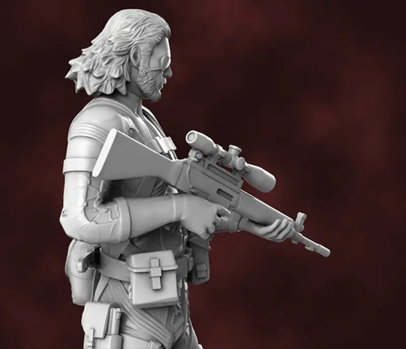 Metal Gear Solid 3D Print Model STL Files for Collectors & Makers