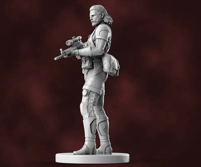Metal Gear Solid 3D Print Model STL Files for Collectors & Makers