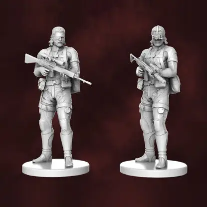 Metal Gear Solid 3D Print Model STL Files for Collectors & Makers