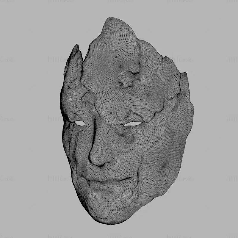 Mi Dao Ren Mask 3D Printing Model STL