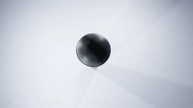 Microfoon 3D-model