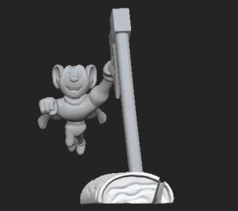 Modelo de impresión 3D de Mighty Mouse STL