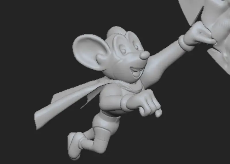 Mighty Mouse 3D Printing Model STL