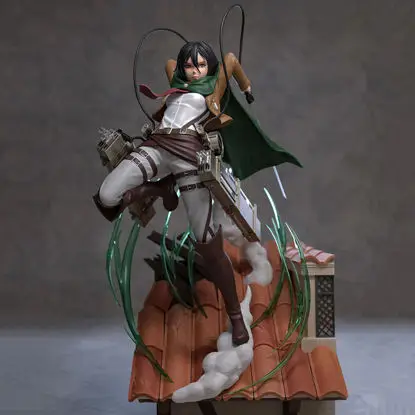 Modèle d'impression 3D STL de Mikasa Ackerman