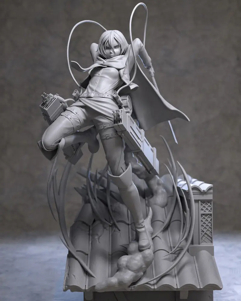 Mikasa Ackerman 3D Print Model STL