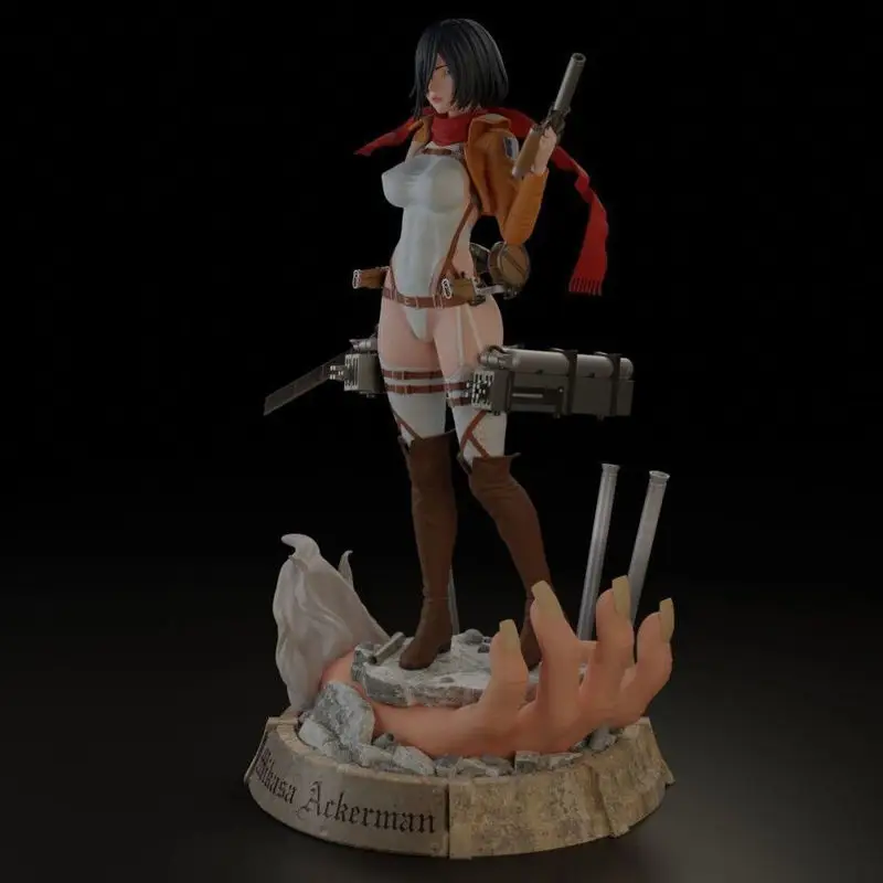 Mikasa Ackerman - Attack on Titan 3D Model Ready to Print STL