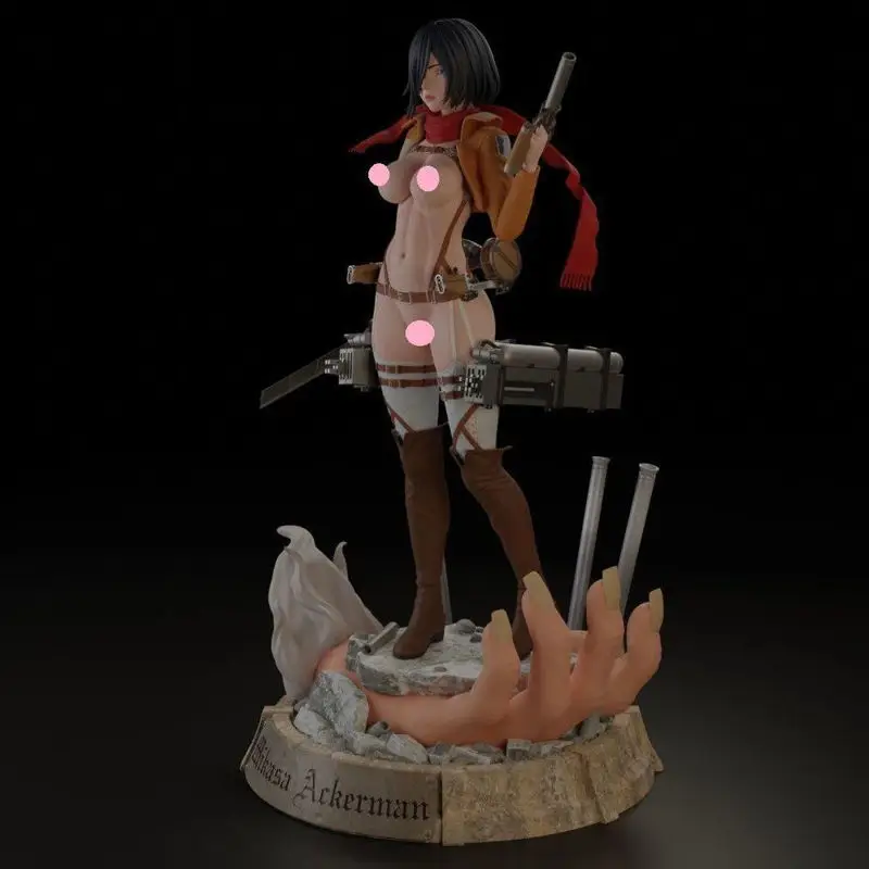 Mikasa Ackerman - Attack on Titan 3D Model Ready to Print STL