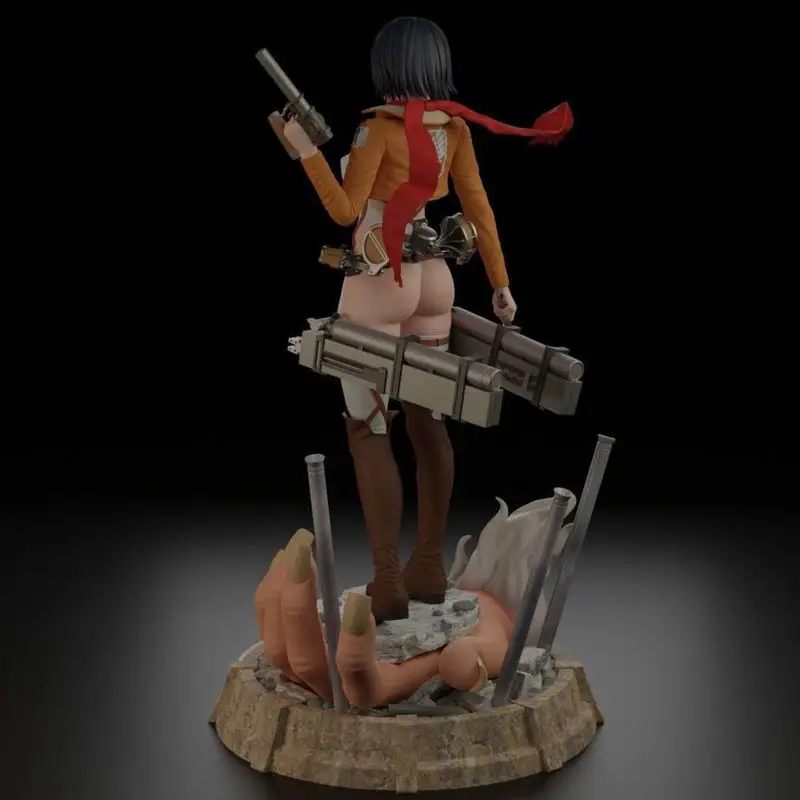 Mikasa Ackerman - Attack on Titan 3D Model Ready to Print STL