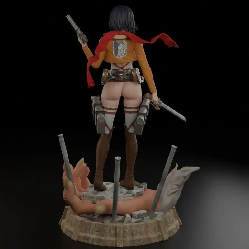 Mikasa Ackerman - Attack on Titan 3D Model Ready to Print STL