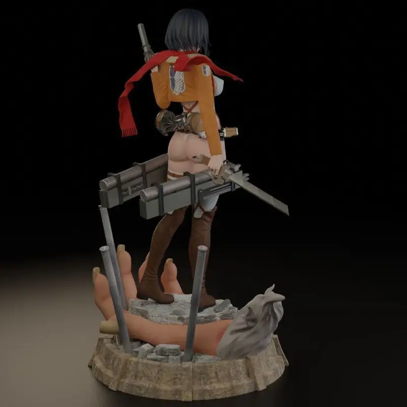 Mikasa Ackerman - Attack on Titan 3D Model Ready to Print STL