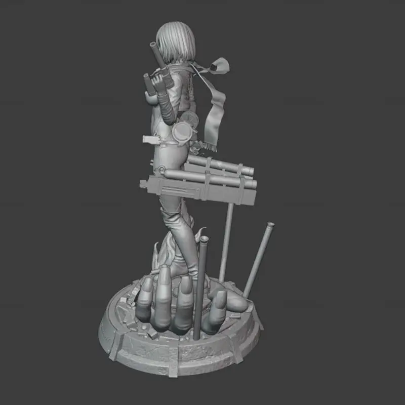 Mikasa Ackerman - Attack on Titan 3D Model Ready to Print STL