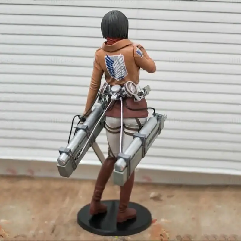 Mikasa Ackerman Attack on Titan 3D Print Model STL