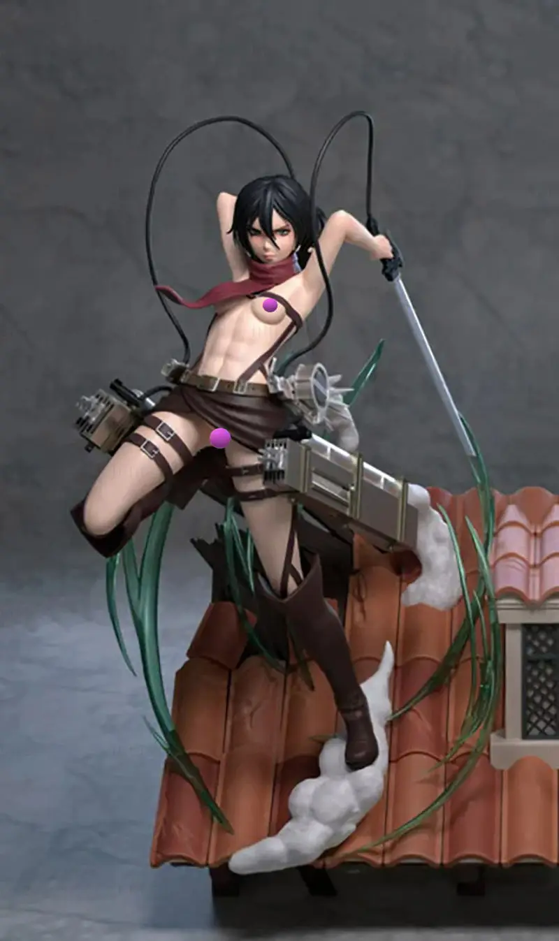 Mikasa Ackerman NSFW 3D 打印模型 STL