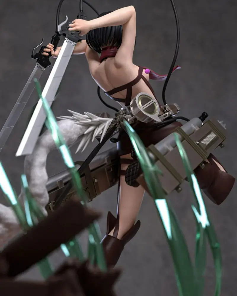 Mikasa Ackerman NSFW 3D 打印模型 STL