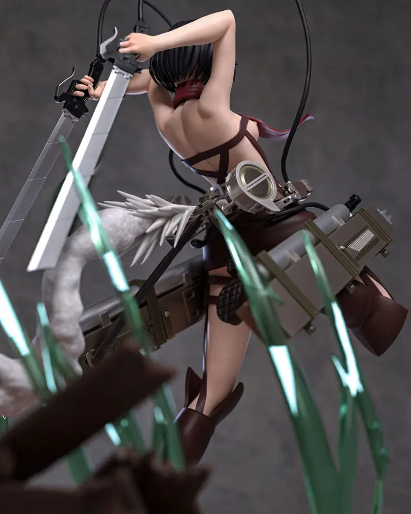 Figuras de Mikasa Ackerman NSFW Modelo de impresión 3D STL