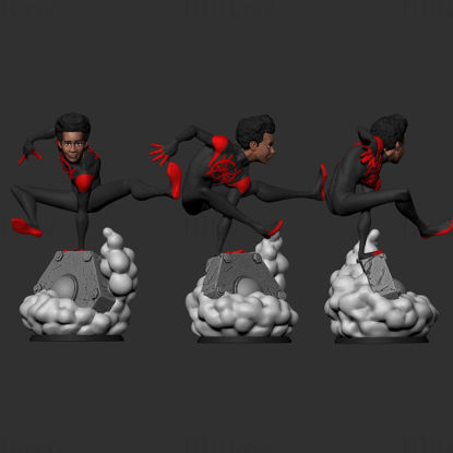 Miles Morales 3D Model Ready to Print