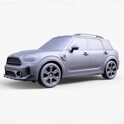 3D модель автомобиля Mini Countryman S