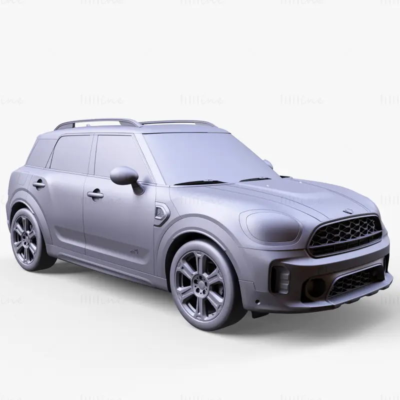3D модел на кола Mini Countryman S