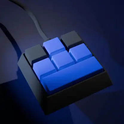 3д модель мини-клавиатуры
