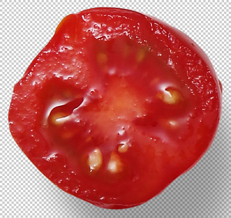 Mini tomato half png