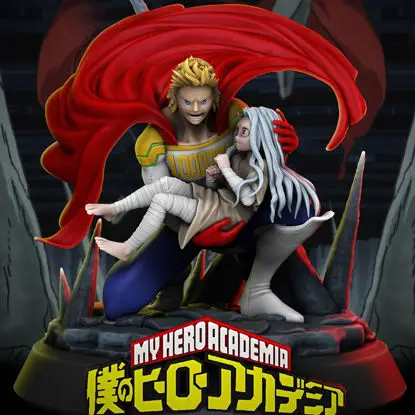 Mirio und Eri – My Hero Academia 3D-Druckmodell STL